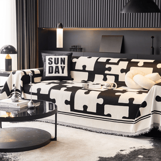 Puzzle Pieces Sofa Cover