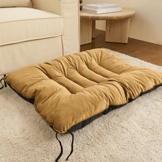 Toasty Taupe Plush Pet Mat - Short