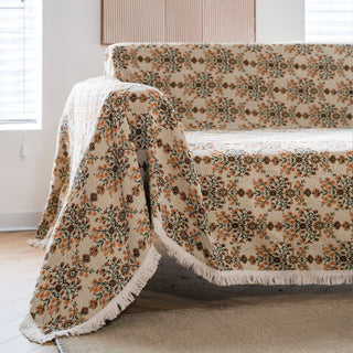 Vintage Floral Sofa Cover