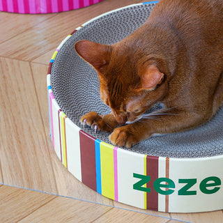 ZEZE Pets 3-in-1 Cat Scratcher Nest