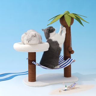 ZEZE Pets Palm Oasis Cat Tree