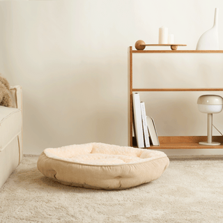 Corduroy Snuggle Sphere Pet Bed