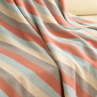 Funky Stripes Throw Blanket