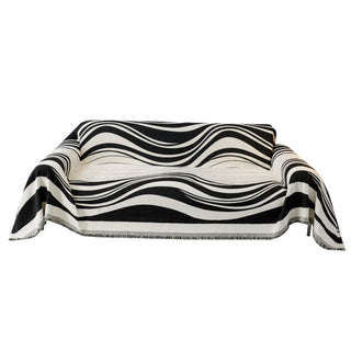 Modern Wave Pattern Sofa Cover