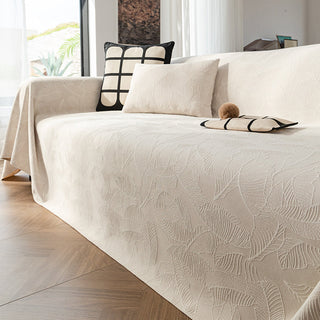 Elegance Leaf Pattern Sofa Cover