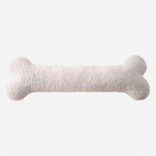 Plush Dog Bone-Shaped Pillow in Soft Hypoallergenic Fabric Perfect for Pet Lovers