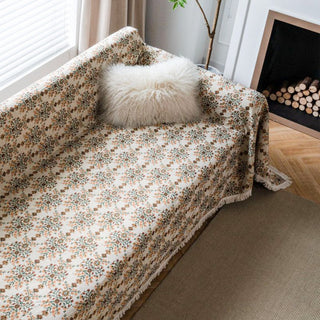 Vintage Floral Sofa Cover