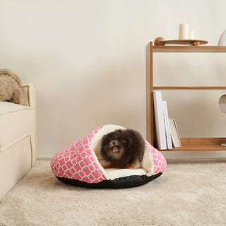 Warm Hug Hideout Pet Bed