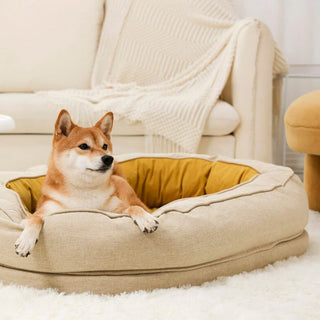 Cozy Donut with Superior Comfort and Style Premium Dog & Cat Bed