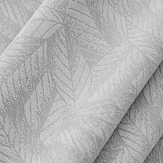 Leaf Pattern Textured Curtain