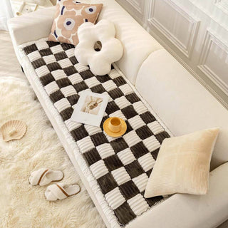 Large Plaid Square Dog & Cat Dog Mat Bed Couch Cover